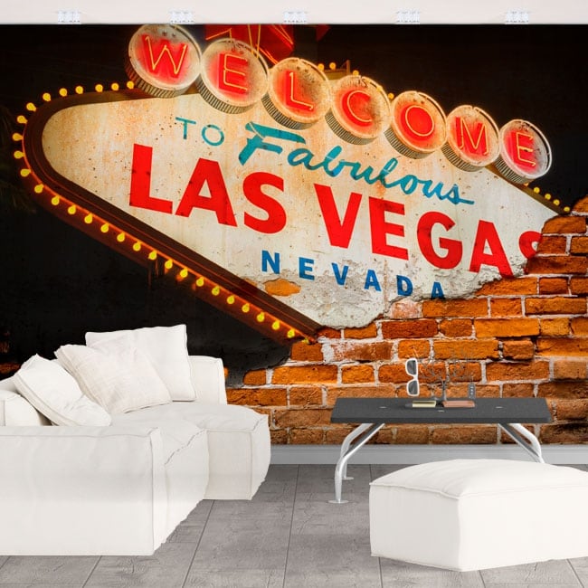 🥇 Murals las vegas broken wall effect 🥇