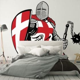 Decorative vinyl ninja silhouette