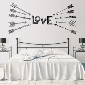 Decorative vinyl and love stickers
