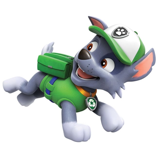 Vinyl and children's stickers rocky the paw patrol