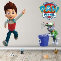 Children's vinyl rocky the canine patrol