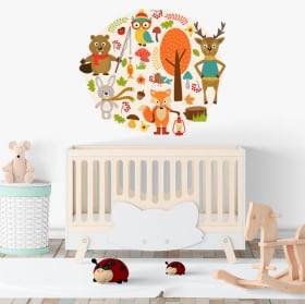 Stickers for baby elephants love of mother
