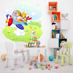 Decorative vinyl and stickers children's adventures