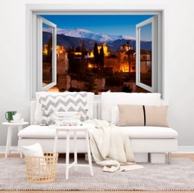 Decorative vinyl the alhambra nasrid palaces 3d