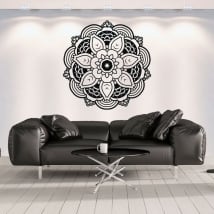 Vinyl and stickers with mandalas to decorate