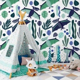 Vinyl wall murals dinosaurs for children