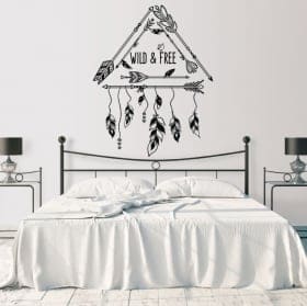 Vinyl decorative phrases Follow Your Dreams English 6326