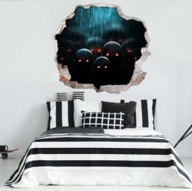 Wall stickers zombie apocalypse 3d