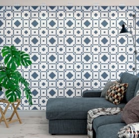 Photo murals of vinyl walls ethnic style