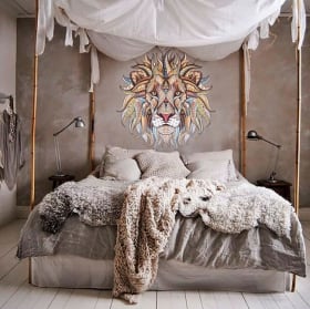 Decorative vinyl walls tribal owl