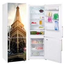 Vinyls for refrigerators eiffel tower