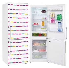Decorative vinyl for refrigerators paris eiffel tower