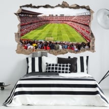 Vinyl 3d football stadium ramón sánchez-pizjuán