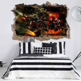 Vinyl and stickers the avengers 3d