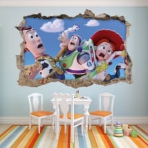Children's decorative vinyl toy story 4