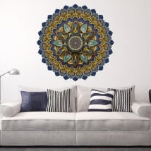 Vinyl stickers with mandalas