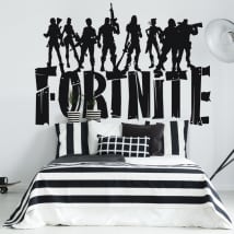 Adhesive vinyl and stickers of fortnite