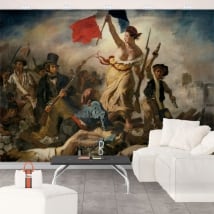 Wall murals eugène delacroix freedom guiding the people