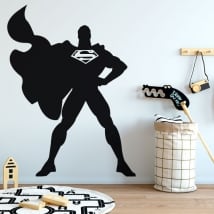 Vinyl stickers of superman