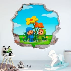 Children's decorative vinyl teddy bear dreams 3d