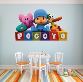 Baby stickers pocoyo