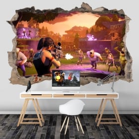 Stickers and vinyls fortnite video games 3d
