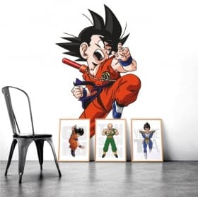 Adhesive vinyl and stickers goku dragon ball