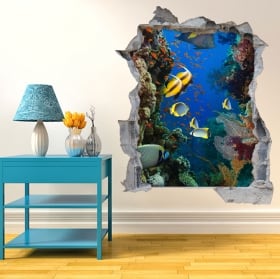 Vinyl 3d marine world