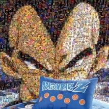 Wall murals for children or youth dragon ball