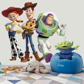 Children's vinyl toy story my happy place