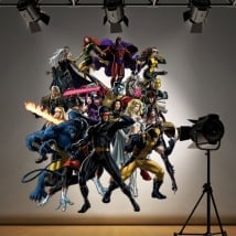 Stickers and decorative vinyls superheroes x-men