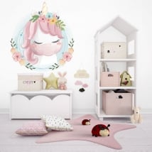 Children's or youth vinyl baby unicorn