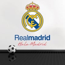 Vinyl and stickers football real madrid