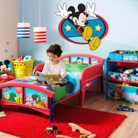 Children's vinyl mickey mouse and pluto disney