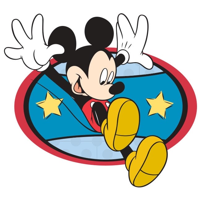 Decorative vinyl and stickers mickey mouse