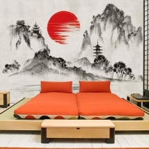 Vinyl murals japan art