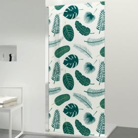 Vinyl for screens zen style bamboo