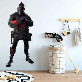 Vinyl stickers from fortnite black knight