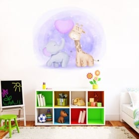 Children's decorative vinyl elephant