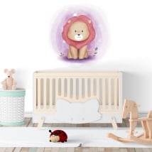Children's or baby vinyl lion