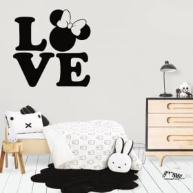 Vinyl and stickers love disney