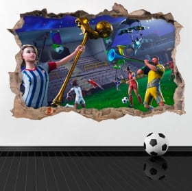 Vinyl and stickers game fortnite endgame 3d