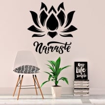 Decorative vinyl namaste
