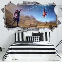 Vinyl walls star walker fortnite 3d