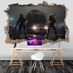 Vinyl and stickers 3d fortnite