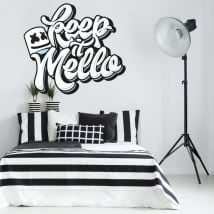 Vinyl and stickers fortnite phrase keep it mello