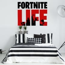 Vinyl and stickers fortnite life
