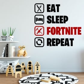 Vinyl stickers fortnite routine in english