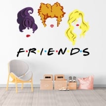 Vinyl stickers netflix friends