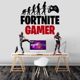 Vinyl and stickers fortnite gamer